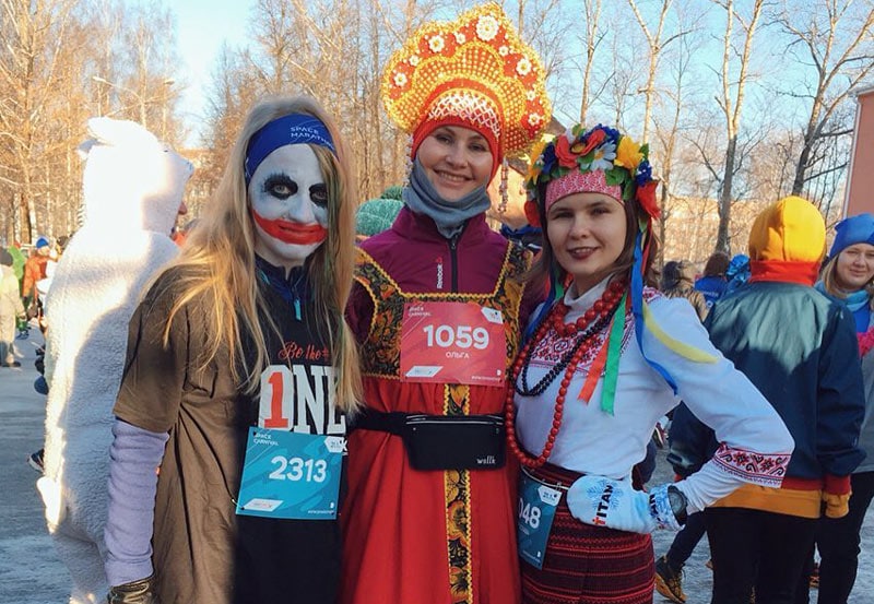 В Королёве прошел полумарафон "Космический карнавал": результаты предновогоднего костюмированного забега