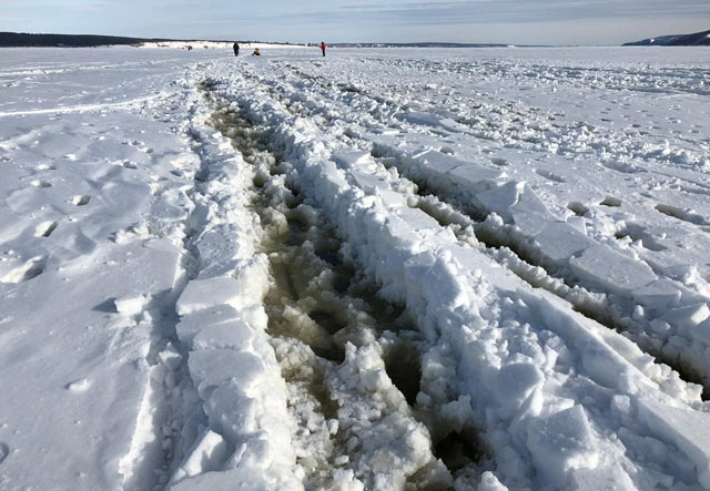 Тремоло Challenge: в Тольятти прошел экстремальный зимний забег через Волгу