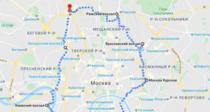 5 туристических беговых маршрутов Москвы