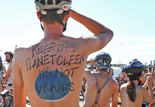 World Naked Bike Ride: где и зачем проводится всемирный голый велопробег