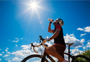 Как ездить на велосипеде в жару