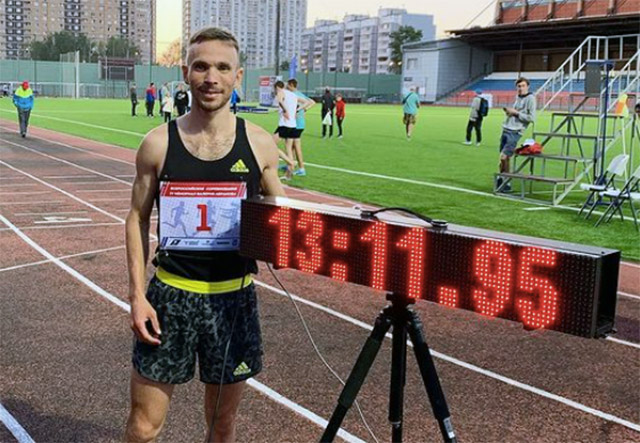 Владимир Никитин обновил 40-летний рекорд России в беге на 5000 метров