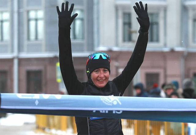 Марина Коваленко выиграла Рождественский полумарафон-2022