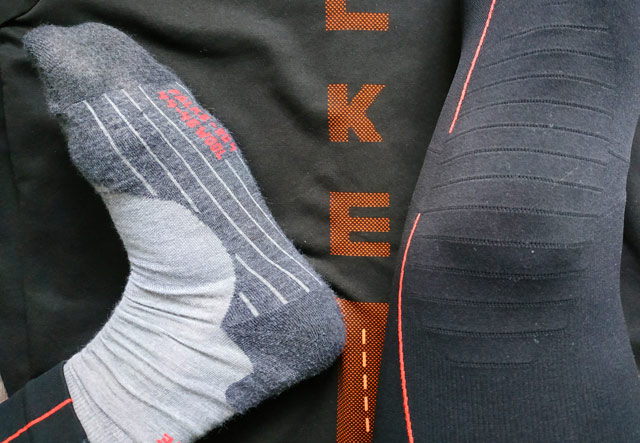 Термобелье и носки Falke для активного отдыха и спорта