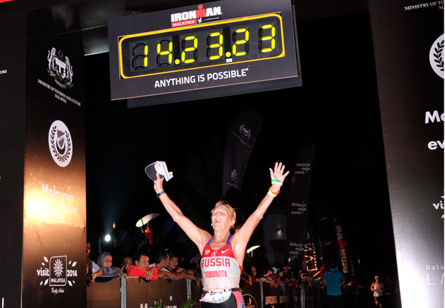 «Железная леди» Людмила Воронова о том, как финишировать марафоны и полный Ironman после 60 лет