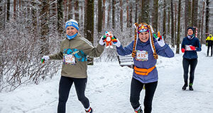 Новогодний Петербургский марафон Sosnovka Rabbit