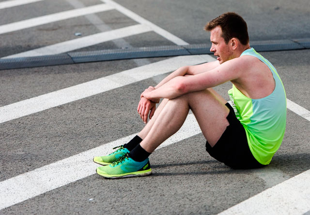 Какие изменения не характерны для марафонского бега