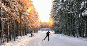 Где покататься на беговых лыжах в Красноярске