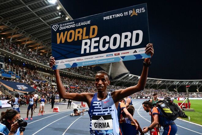 Ламеча Гирма мировой рекорд в стипль-чезе 2023