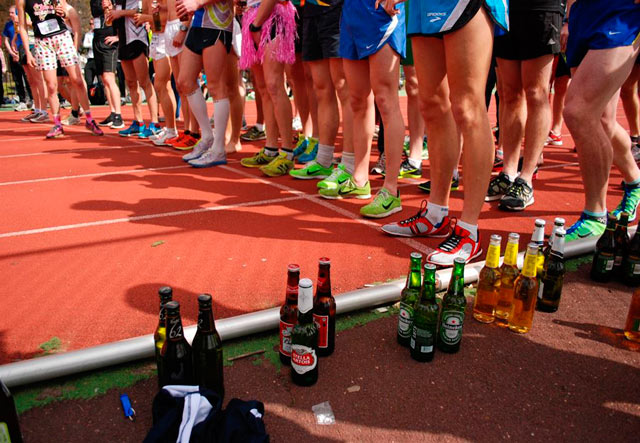 Как алкоголь влияет на результаты в беге
